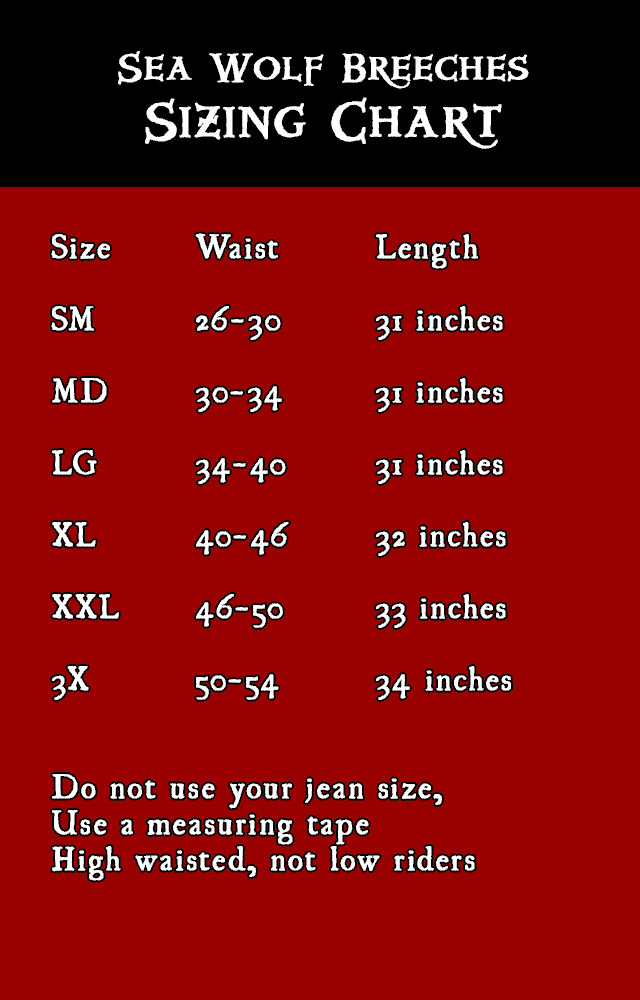 Sea Wolf Knee Breeches