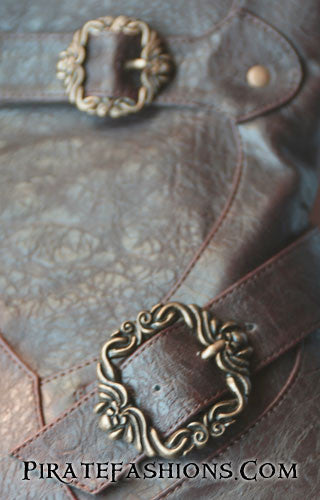 caribbean boot buckle detail