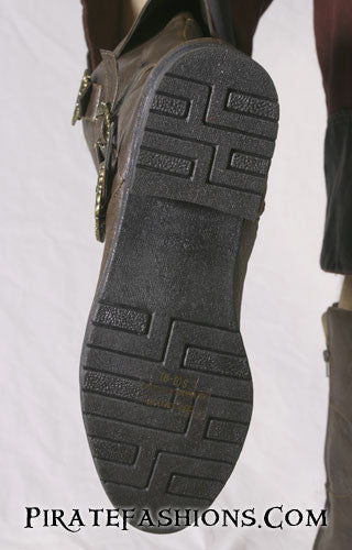 pirate boot sole detail