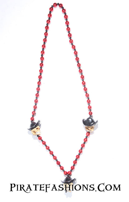 Pirate Skull with Hat Specialty Bead