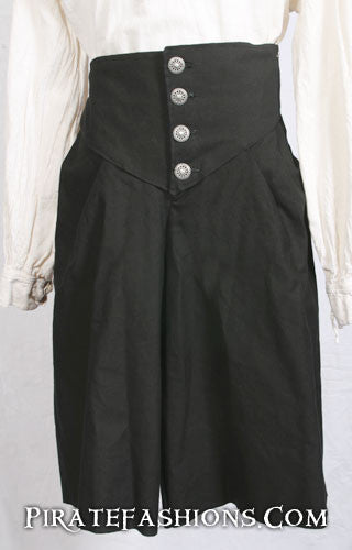 black sailor slops front