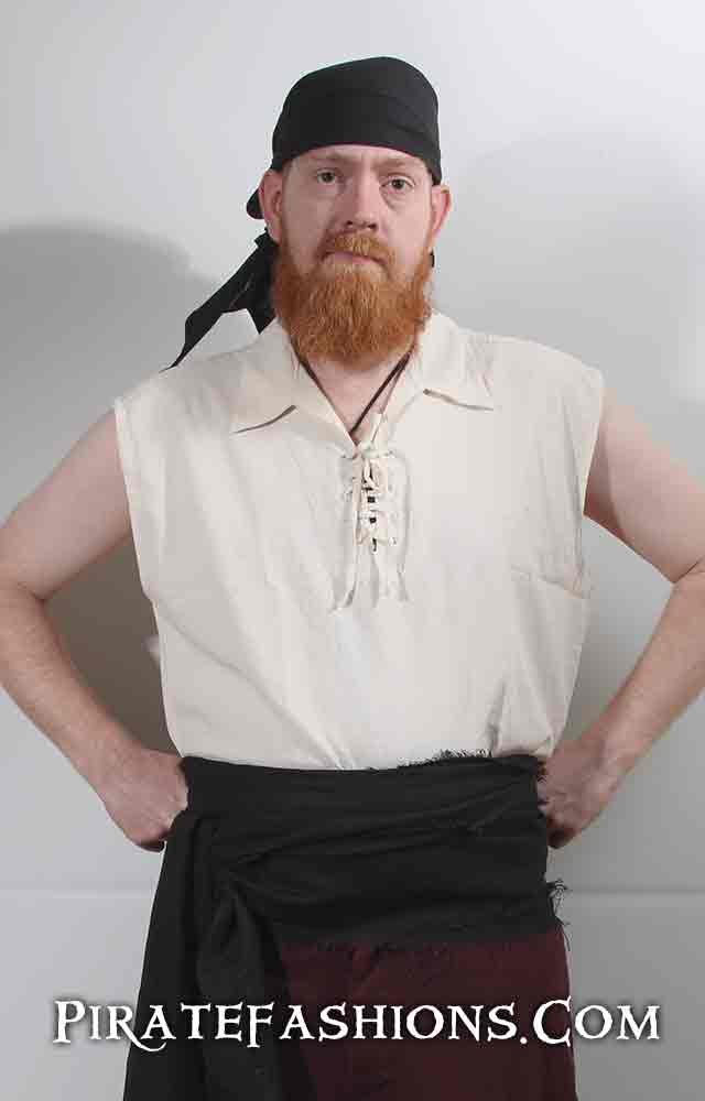 Sleeveless Pirate Shirt